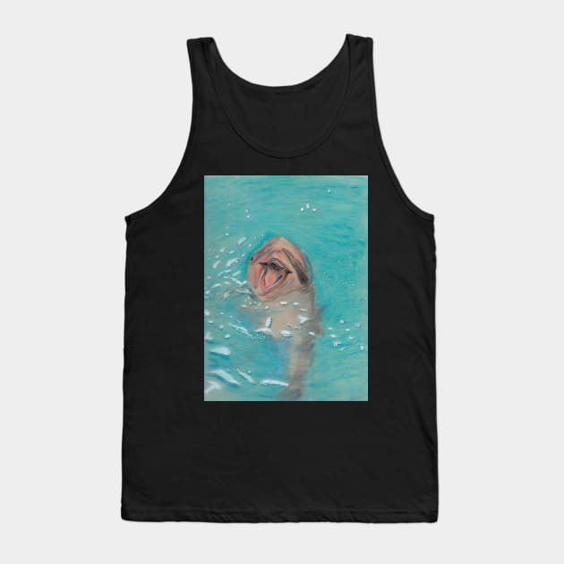 Dolphin Tank Top by teenamarie23art